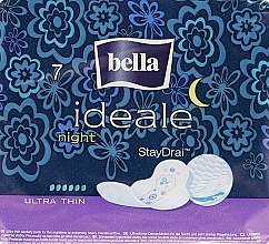 Sanitary Pads Ideale Night StayDrai, 7 pcs - Bella — photo N1