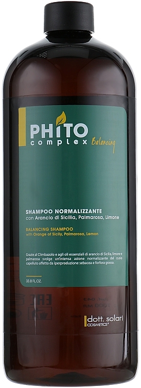 Balancing Shampoo - Dott. Solari Phito Complex Balancing Shampoo — photo N3