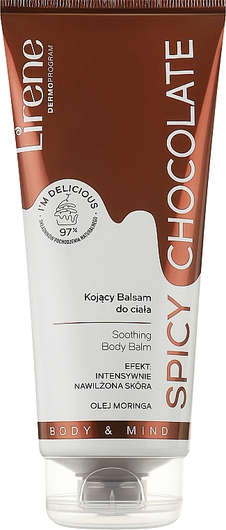 Soothing Body Lotion 'Spicy Chocolate' - Lirene I'm Delicious Balsam Spicy Shocolate — photo N5