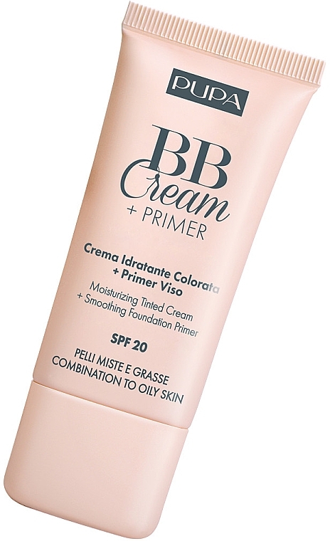 BB Cream + Primer - Pupa BB Cream+Primer Combination To Oily Skin SPF20 — photo N1