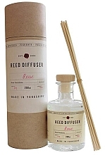 Fragrances, Perfumes, Cosmetics Rose Reed Diffuser - Fikkerts Fruits of Nature Rose Reed Diffuser