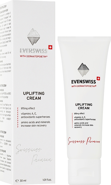 Lifting Cream for All Skin Types - Evenswiss Uplifting Cream — photo N2