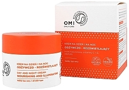 Day/Night Face Cream for All Skin Types - Allvernum Omi Daily Care Nourishing And Illuminating Day And Night Cream — photo N1