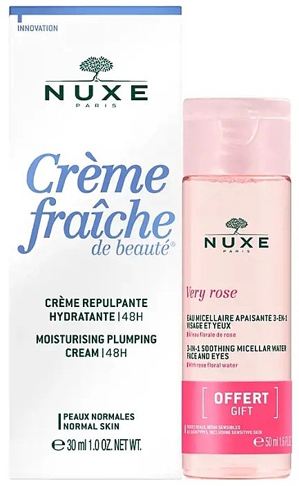 Set - Nuxe Creme Fraiche De Beaute (f/cr/30ml + mic/water/50ml) — photo N1