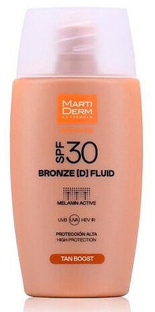 Sunscreen Fluid - MartiDerm Sun Care Bronze (D) Fluid SPF 30+ — photo N1