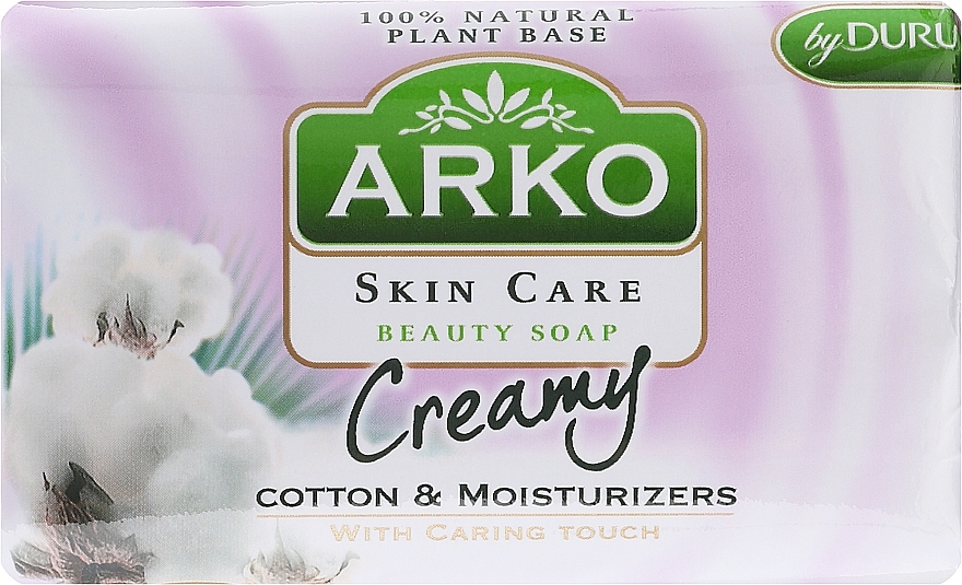 Soap - Arko Beauty Soap Creamy Cotton & Cream — photo N1