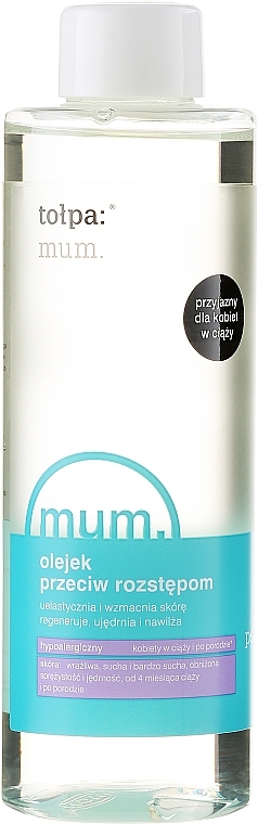 Mom Anti Stretch Marks Oil - Tolpa Mum Stretching Oil — photo N1