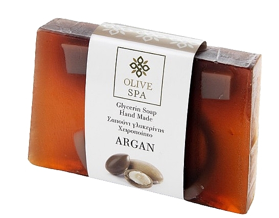 Argan Glycerin Soap - Olive Spa Hand Made Glycerin Soap — photo N1