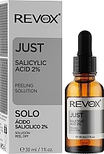 Salicylic Acid Serum - Revox Just Salicylic Acid Peeling Solution — photo N2