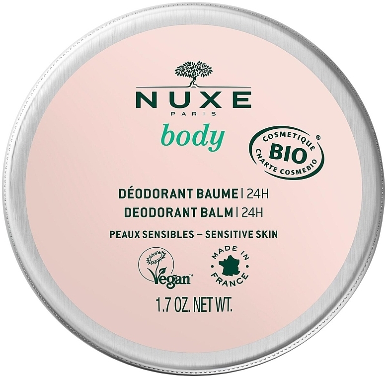Solid Deodorant - Nuxe Body Deodorant Balm 24H — photo N1