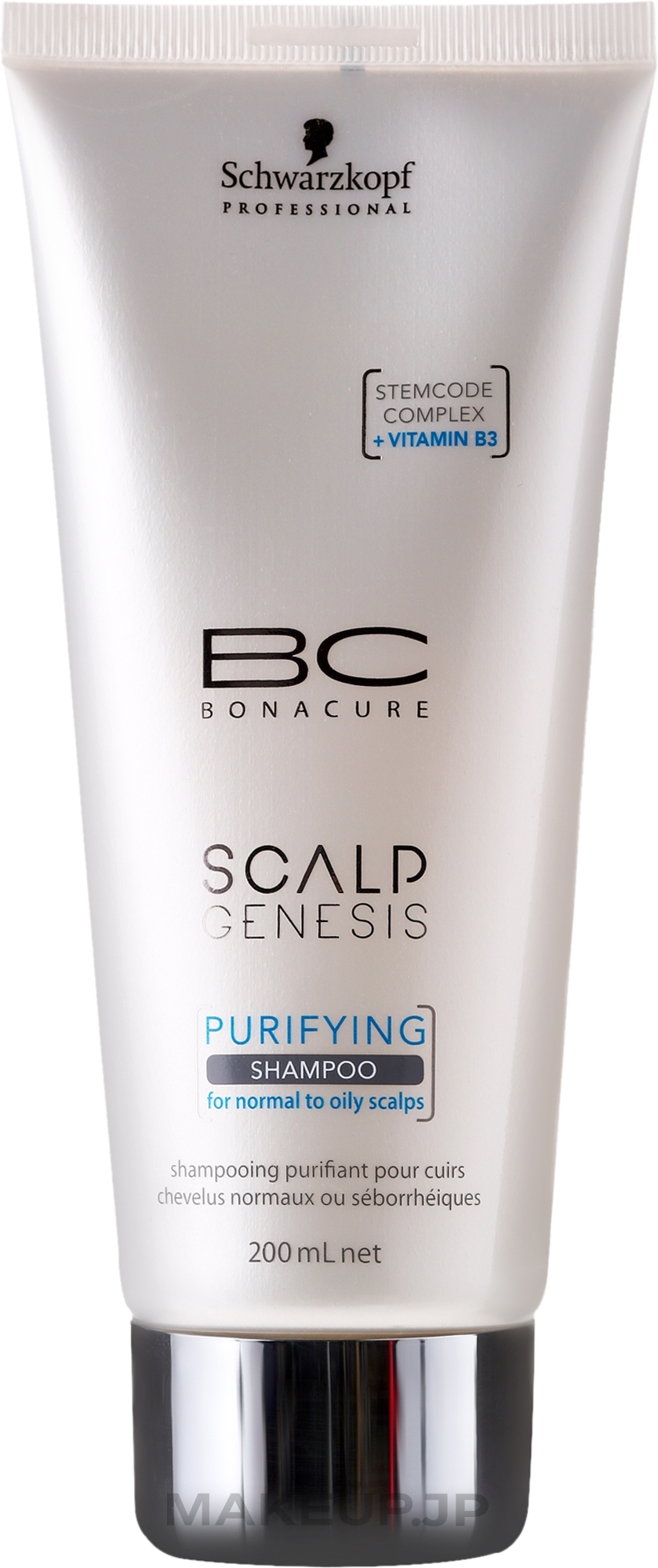 Hair Shampoo - Schwarzkopf Professional BC Bonacure Scalp Genesis Purifying Shampoo — photo 200 ml