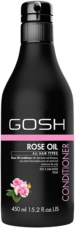 Rose Oil Hair Conditioner - Gosh Rose Oil Conditioner — photo N2