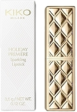 Fragrances, Perfumes, Cosmetics Lipstick - Kiko Milano Holiday Premiere Sparkling Lipstick