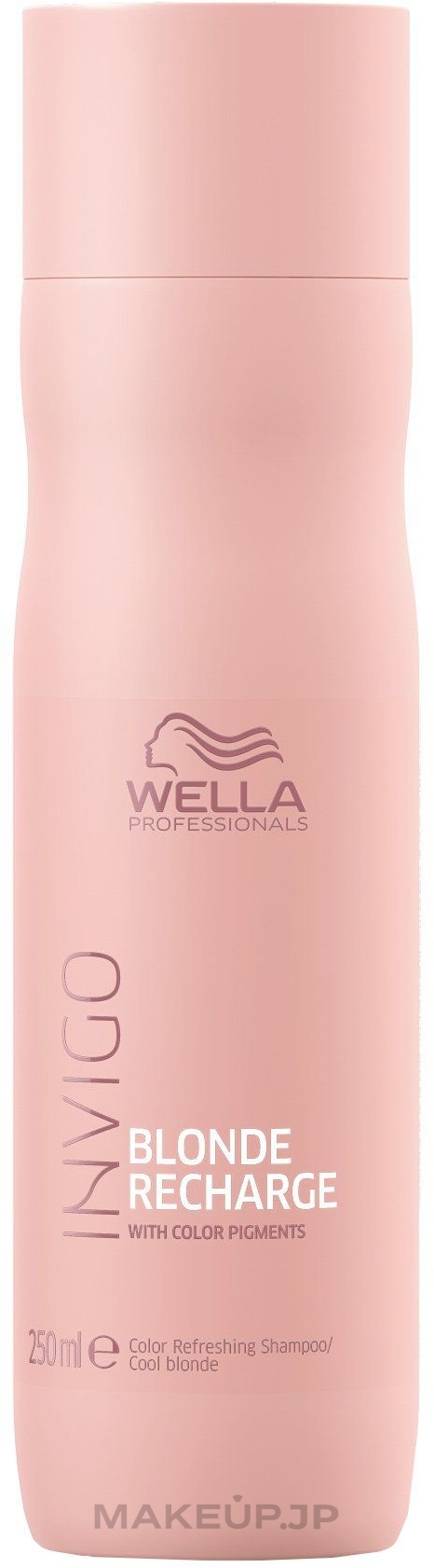 Anti-Yellow Shampoo - Wella Professionals Invigo Blonde Recharge Color Refreshing Shampoo — photo 250 ml