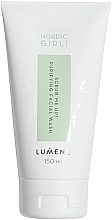 Fragrances, Perfumes, Cosmetics Cleansing Facial Gel Scrub - Lumene Nordic Girl! Scrub Me Up Purifying Facial Wash