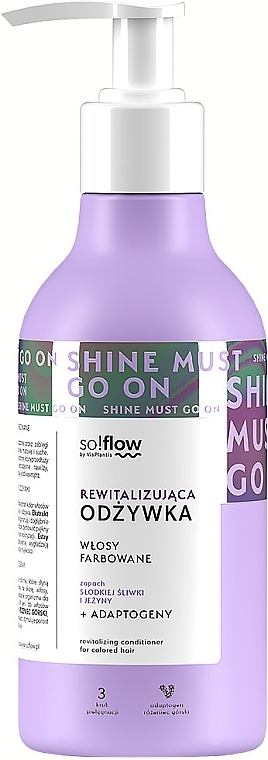 Conditioner for Coloured Hair - So!Flow Revitalizing Conditioner for Colored Hair — photo N2