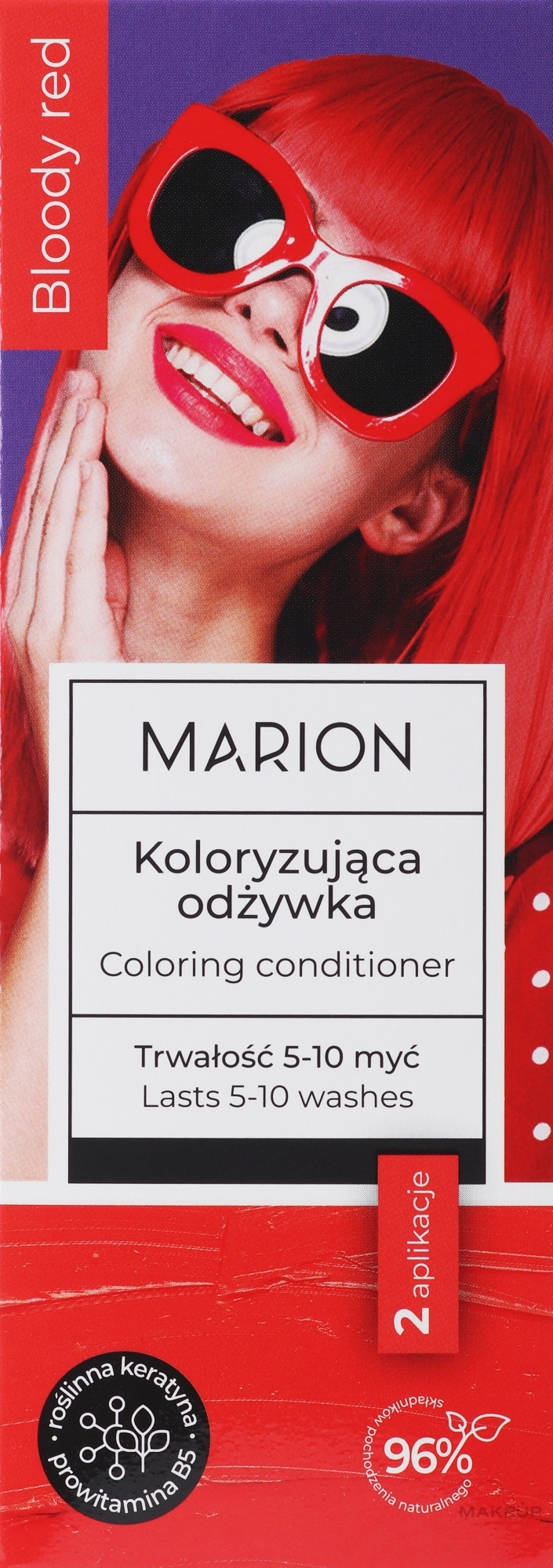 Coloring Conditioner - Marion Coloring Conditioner — photo Bloody Red