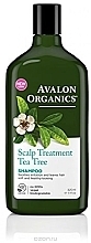 Fragrances, Perfumes, Cosmetics Shampoo "Tea Tree" - Avalon Organics Tea Tree Scalp Treatment Shampoo