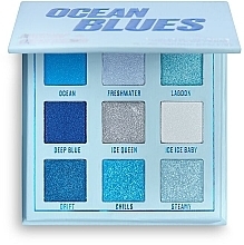 Eyeshdow Palette - Makeup Obsession Ocean Blues Eyeshadow Palette — photo N1