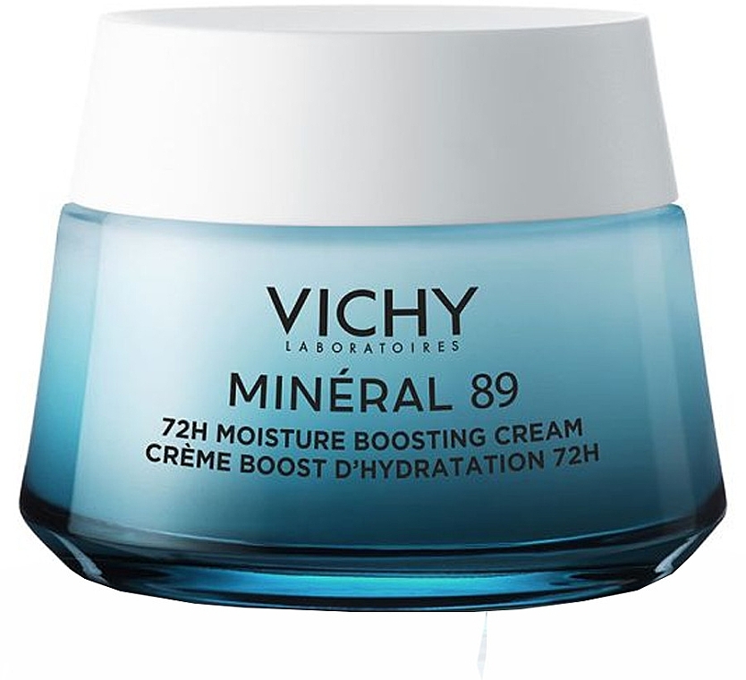 Lightweight Moisturizing Face Cream - Vichy Mineral 89 Light 72H Moisture Boosting Cream — photo N1