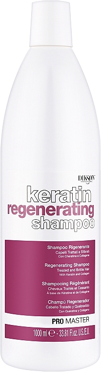 Revitalizing Shampoo - Dikson Keratin Regenerating Shampoo — photo N1