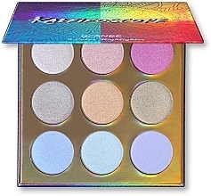 Fragrances, Perfumes, Cosmetics Highlighter Palette, 9 shades - Ucanbe Kaleidoscope Highlighter Palette