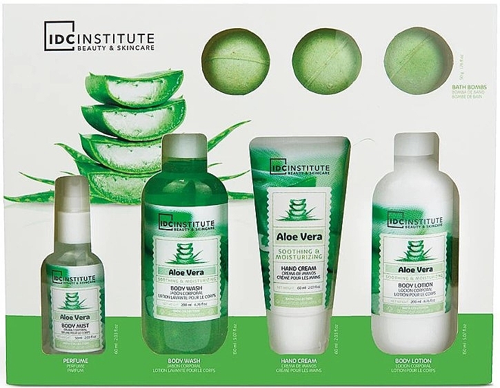 Set, 7 products - IDC Institute Aloe Vera — photo N1