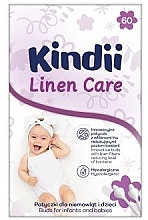 Kids Cotton Swabs, 60pcs - Kindii Linen Care — photo N1