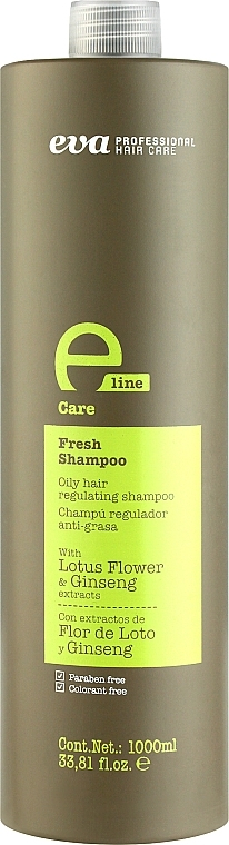 Refreshing Shampoo for Oily Hair - Eva Professional E-line Fresh Shampoo — photo N2