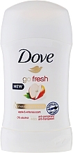 Fragrances, Perfumes, Cosmetics Deodorant Stick "Apple & White Tea" - Dove Go Fresh Apple & White Tea Deodorant