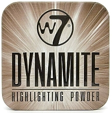 Fragrances, Perfumes, Cosmetics Face Highlighter - W7 Dynamite Highlighting Powder