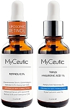 Set - MyCeutic Retinol Skin Tolerance Building Retinol 0.3% Triplex Set 1 (f/ser/30mlx2) — photo N1
