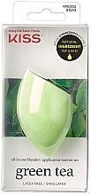 Fragrances, Perfumes, Cosmetics Makeup Sponge - Kiss Green Tea Infused Make-up Sponge