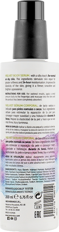 Blueberry &Acai Velvet Body Serum - Body Natur Blueberries and Acai Velvet Body Serum — photo N2