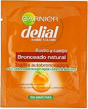 Fragrances, Perfumes, Cosmetics Self Tanning Wipes - Garnier Ambre Solaire Delial Self-Tanning Towel