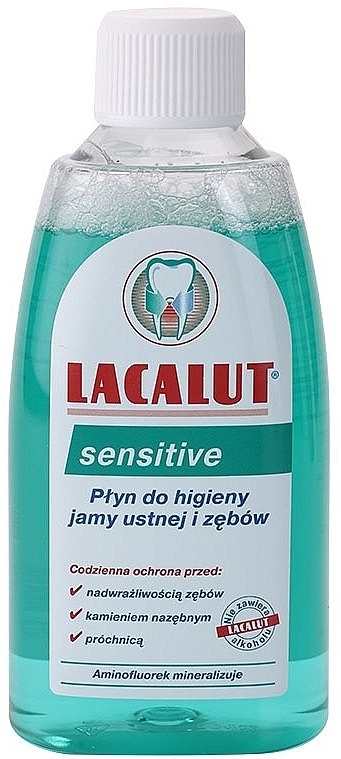 Mouthwash "Sensitive" - Lacalut Sensitive — photo N2