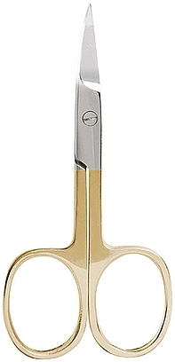 Manicure Scissors, golden, 1050/1GN - Titania — photo N1