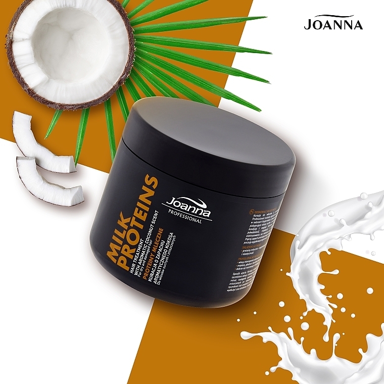 Dry & Damaged Hair Conditioner with Coconut Oil - Joanna Professional Hair Conditioner — photo N3