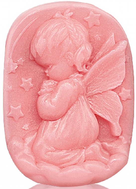 Glycerin Soap "Kid Touch" - Bulgarian Rose Glycerin Fragrant Soap Pink Angel — photo N1