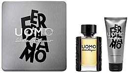 Fragrances, Perfumes, Cosmetics Salvatore Ferragamo Uomo - Set (edt/50ml + sh/gel/100ml)