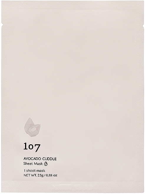 107 Beauty Avocado Cuddle Sheet Mask - 107 Beauty Avocado Cuddle Sheet Mask — photo N1