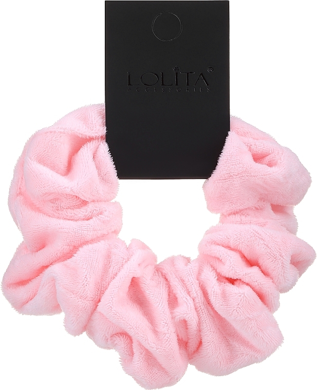 Velvet Scrunchie, pink XL - Lolita Accessoires — photo N1