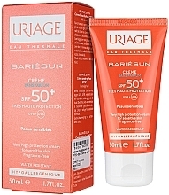 Fragrances, Perfumes, Cosmetics Bariesun Sun Cream SPF50+ No Flavorings - Uriage Suncare product