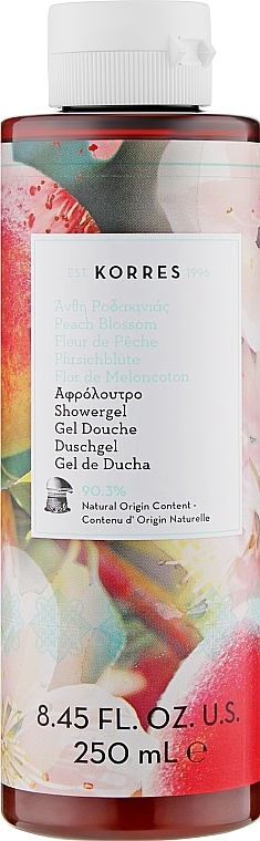 Peach Blossom Shower Gel - Korres Olive & Peach Blossom Shower Gel — photo N3