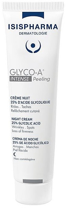 Glycolic Acid 25% Night Peeling Cream - Isispharma Night Cream 25% Glycolic Acid Intense Peeling — photo N3