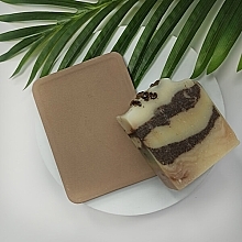 Diatomaceous Earth Soap Dish, brown - Yeye — photo N2