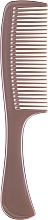 Fragrances, Perfumes, Cosmetics Comb with Handle, beige - Inter-Vion