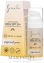 GIFT: Suncreen Emulsion Pigment-Free SPF 50+ - Senelle Light Protective Face Cream Pigment Free SPF 50+ — photo N1