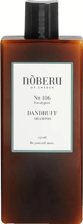 Anti-Dandruff Shampoo - Noberu Of Sweden 106 Anti Dandruff Shampoo Eucalyptus — photo N1