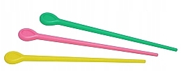 Plastic Hair Pins, multi-colored, 50 pieces - Xhair — photo N2